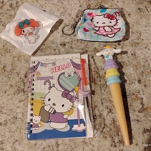 Hello Kitty Pink and Blue Kids Accessory Set